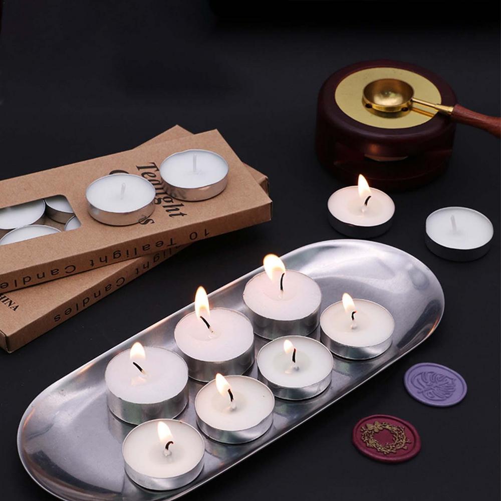 10 PIECES LIGHT SCENTED CANDLES