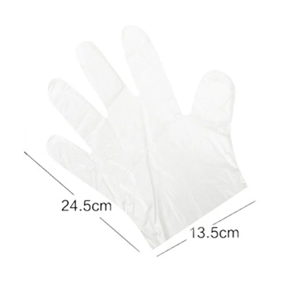 100 PIECES DISPOSABLE GLOVES