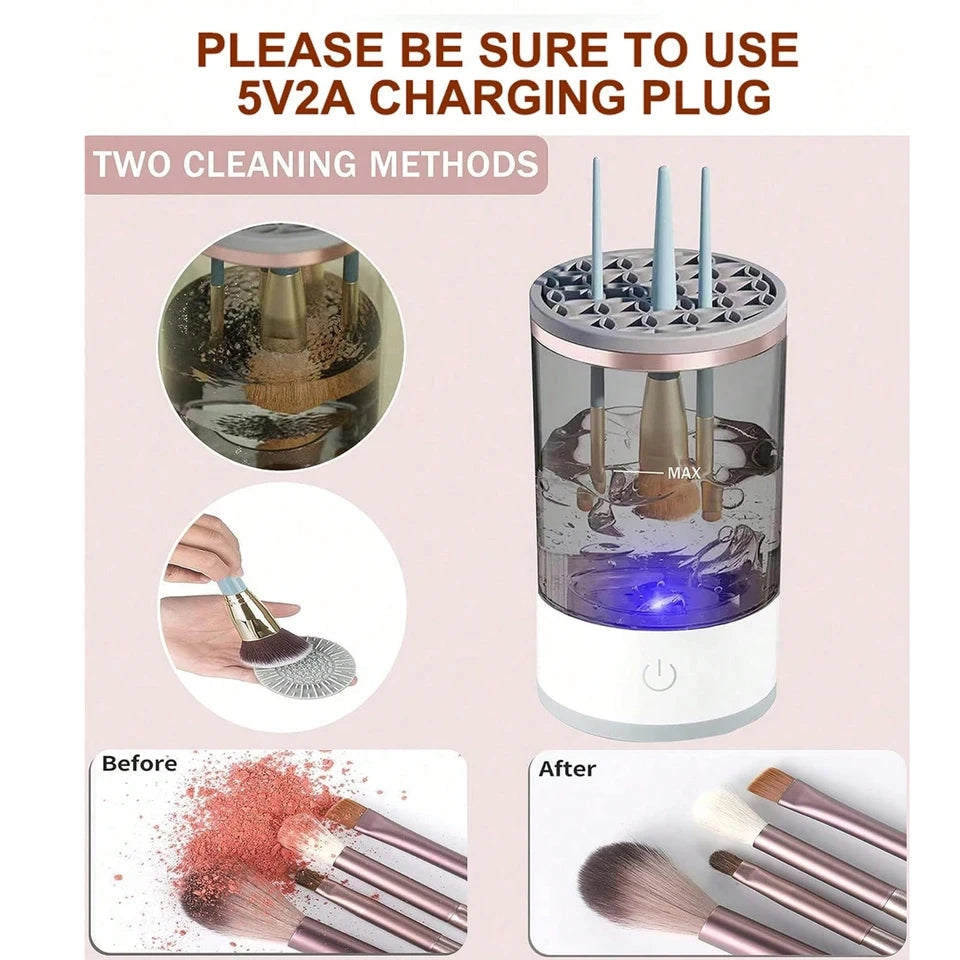 AUTO MAKEUP BRUSH CLEANER