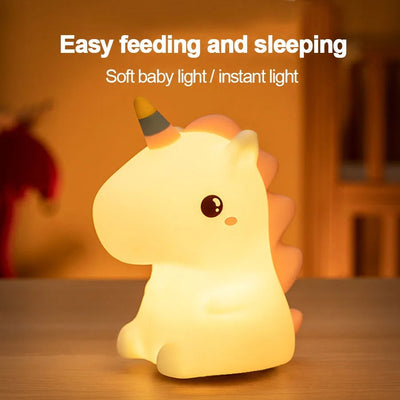 BATTERY OPERATED UNICORN LAMP