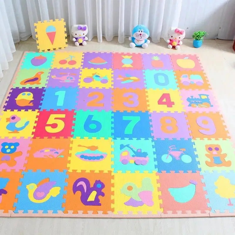 36 PIECES PUZZLE KIDS PLAY MAT