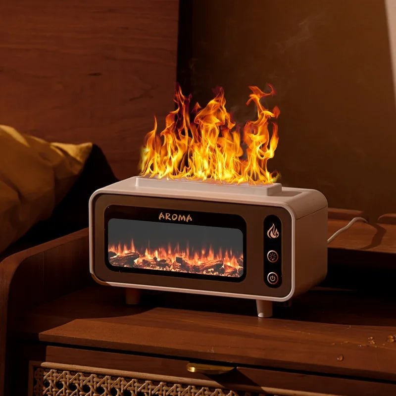 AROMA FIREPLACE AIR HUMIDIFIER