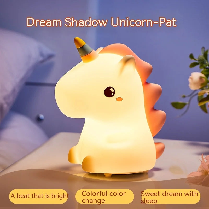 BATTERY OPERATED UNICORN LAMP