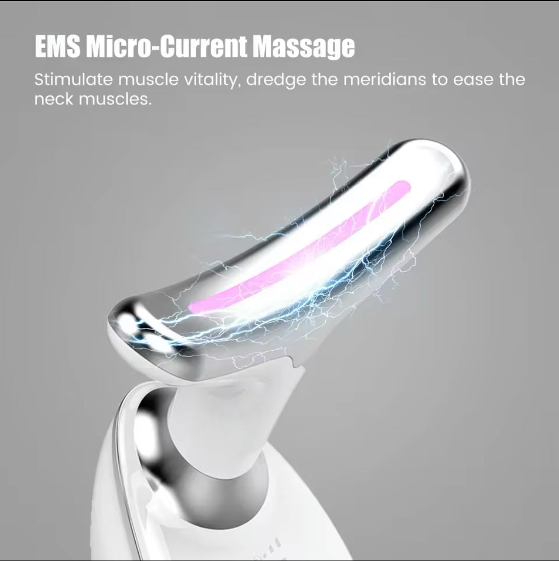 ANTI WRICKLE NECK & FACE SKIN LIFTING & TIGHTENING MASSAGER DEVICE