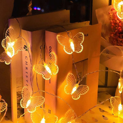 20 PIECES LED BUTTERFLY STRING LIGHT